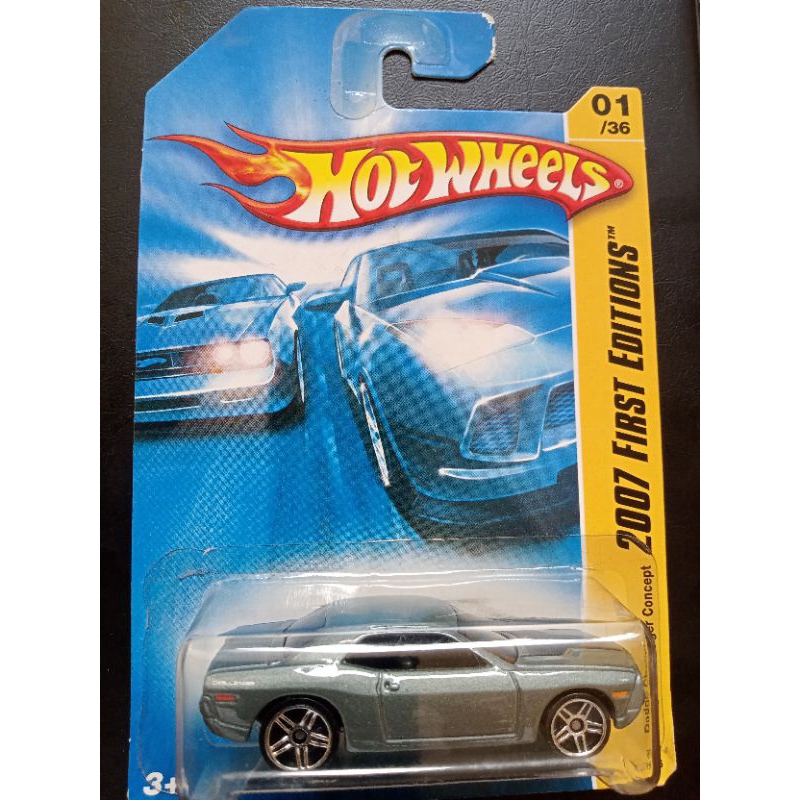Hotwheels Dodge Challenger Concept 2007 First Edition