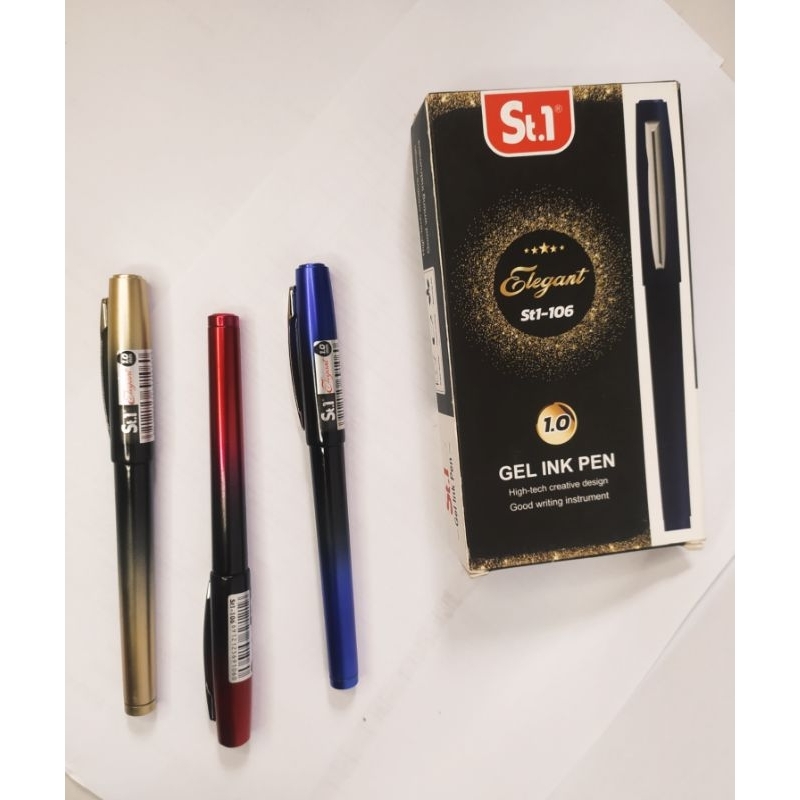 

Pulepen Gel (Gel Ink Pen) ELEGANT 1.0 mm ST.1-106