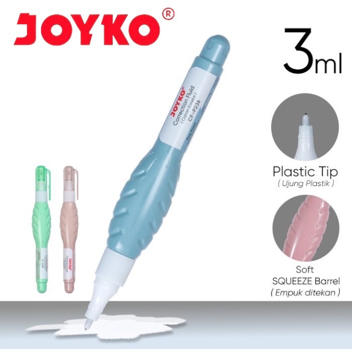 

Joyko Correction Fluid | Tip x Cair CF-P236