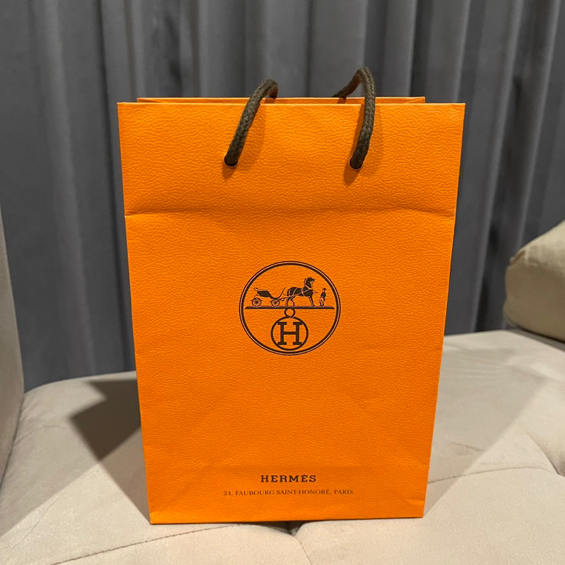 

[READY LANGSUNG KIRIM] PAPERBAG HERME5 100% AUTHENTIC | paperbag branded | paperbag orange luxury