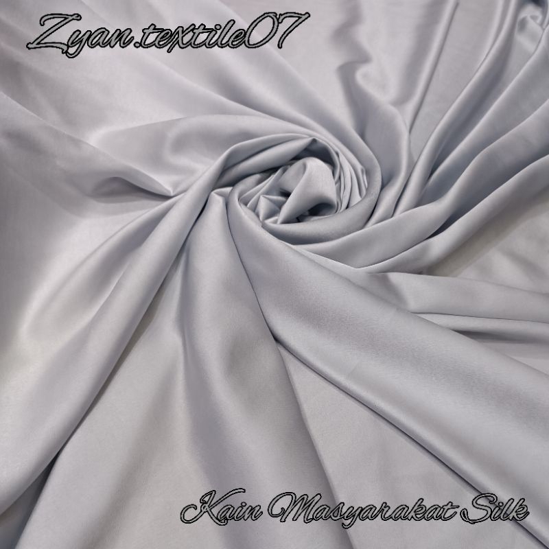 Kain Maxmara Silk / Maxmara Silk polos / Harga Meteran