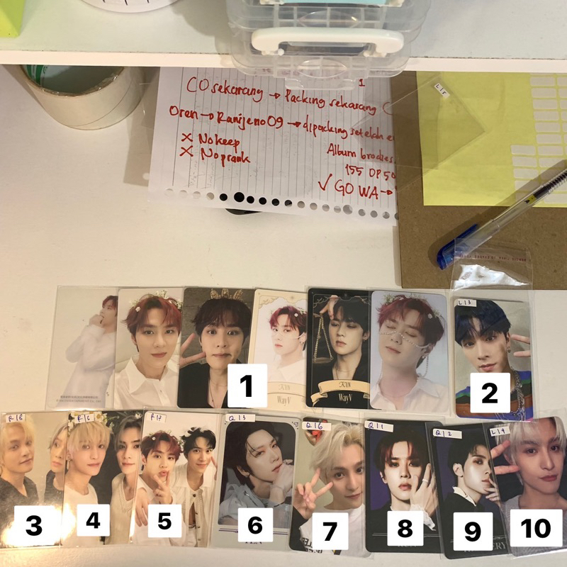 Photocard WAYV - Official