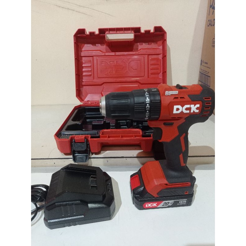 DCK impact drill 20v  KDJZ 2050i bekas hobi