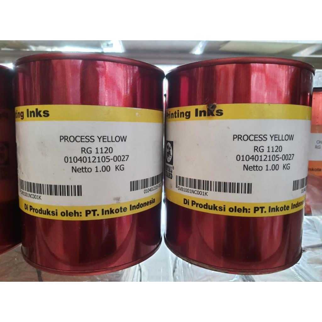 

Royal Guard, Cat / Tinta / Sablon - 1 kg Process Yellow RG-1120