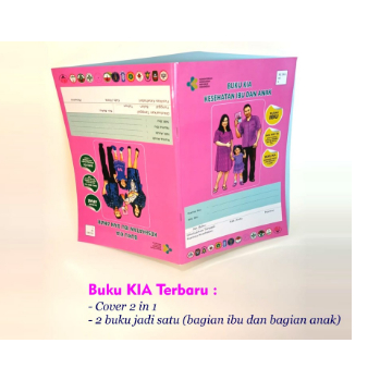 BUKU KESEHATAN IBU DAN ANAK (KIA) / VERSI BARU CETAKAN TAHUN 2020 free ongkir