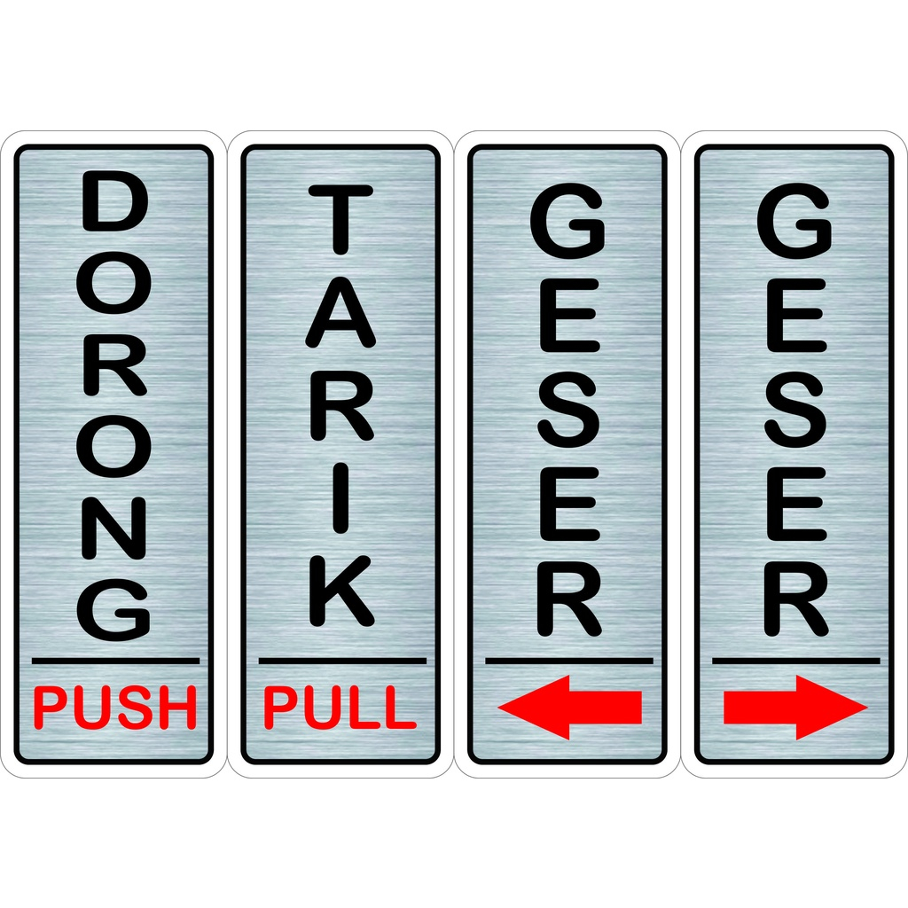 

STIKER VINYL PUSH & PULL, DORONG TARIK, GESER (DIJUAL SEPASANG)