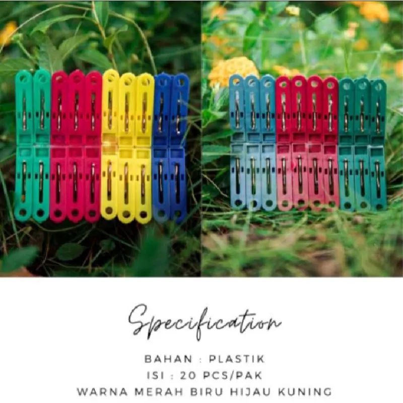 Jepitan Baju / Jepitan Pakaian