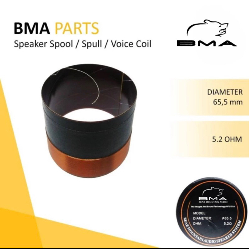 Spool spol speaker BMA 65,5mm