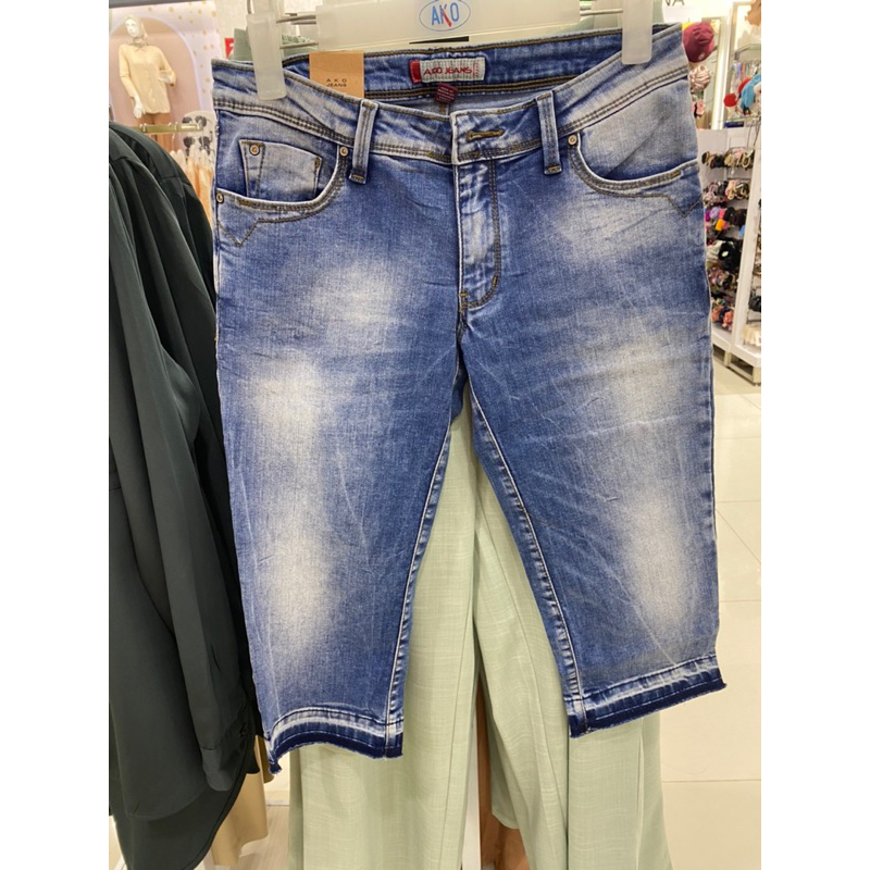 celana pendek 7/8 AKO DENIM