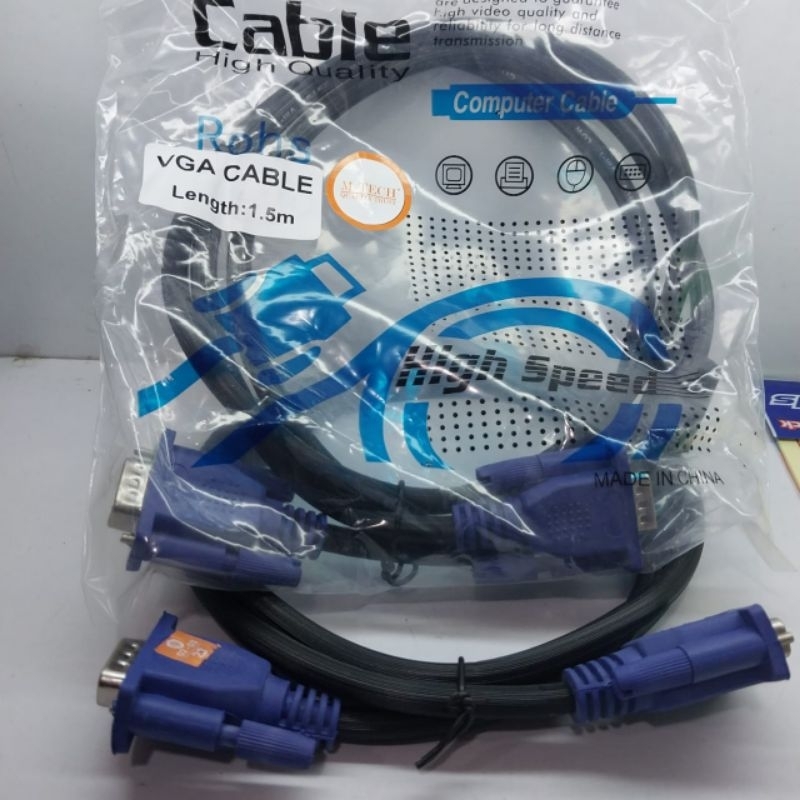 Kabel VGA Panjang 1,5 Meter