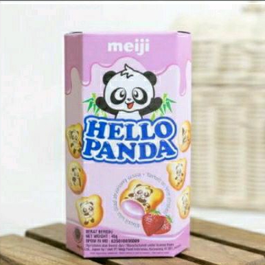 

HELLO PANDA BISKUIT ISI KRIM STROBERY 45G