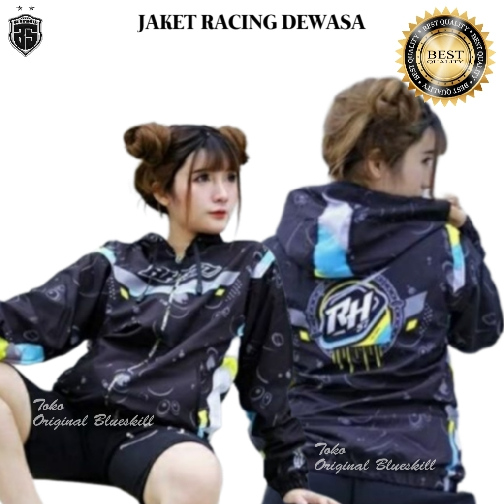 Jaket motor dewasa / jaket balap pria dan wanita / jaket olahraga / jaket racing terbaru