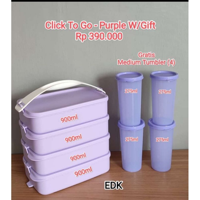 Tupperware click to go