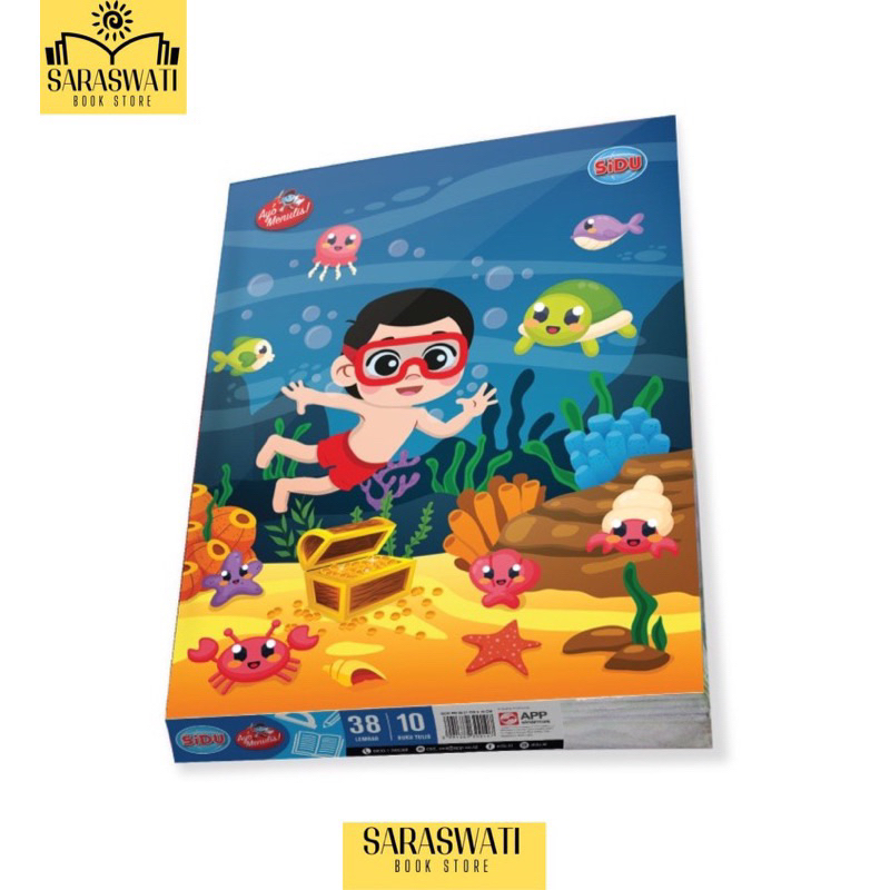 

Buku Tulis SiDU 38 Lembar Perpack