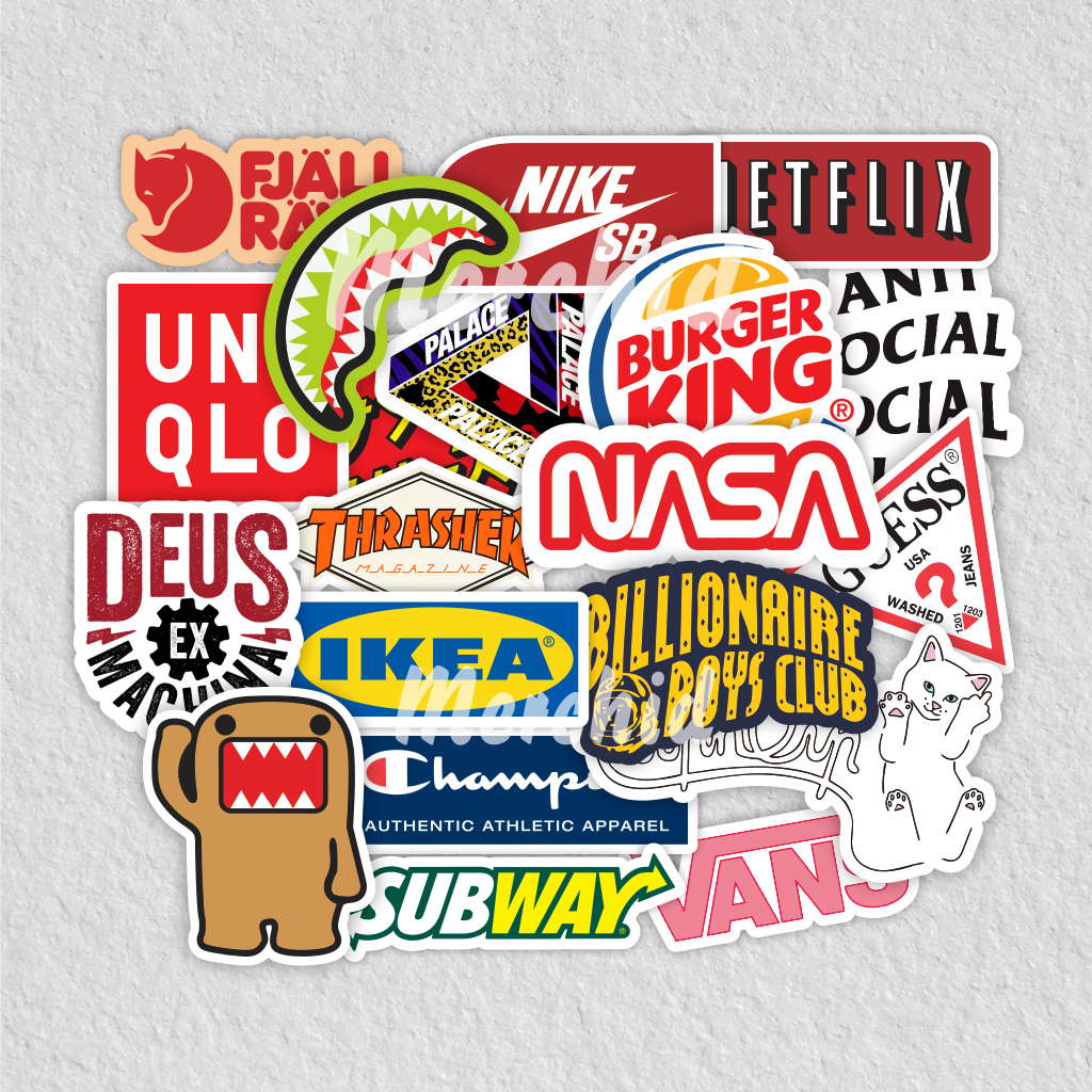 

Stiker sticker Pack tumblr aesthetic 20 pcs Stiker case hp laptop deus vans nasa palacee