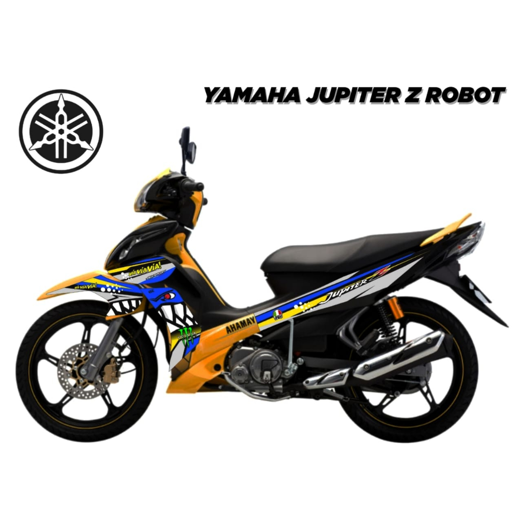 DECAL STIKER JUPITER Z ROBOT/STRIPING VARIASI JUPITER Z ROBOT