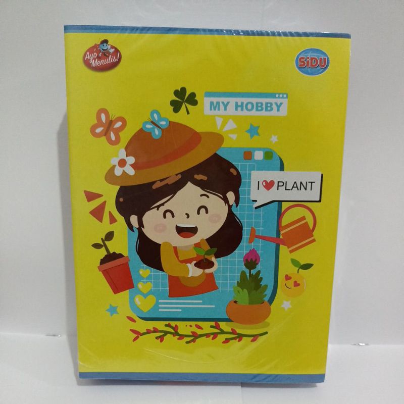 

Buku Tulis Sidu 58 Lembar 1 Pack / Buku Tulis Tebal 58 Lembar