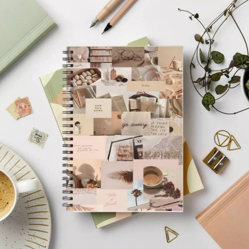 

[Whispers] NOTEBOOK NOTES BOOK JURNAL JOURNAL A6 BUKU CATATAN BUKU TULIS DIARY AGENDA PLANNER SPIRAL