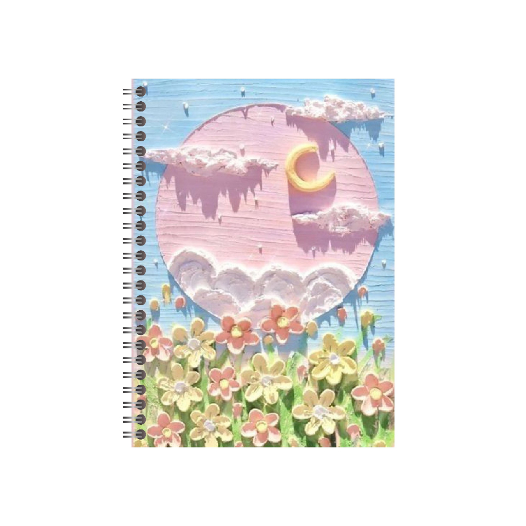 

NOTEBOOK NOTES BOOK JURNAL JOURNAL A6 BUKU CATATAN BUKU TULIS DIARY AGENDA PLANNER SPIRAL AESTHETIC