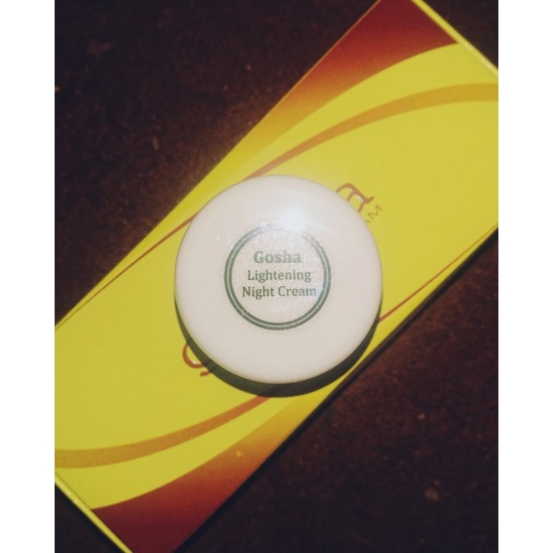 Gosha Lightening Night Cream / Krim Malam Gosha