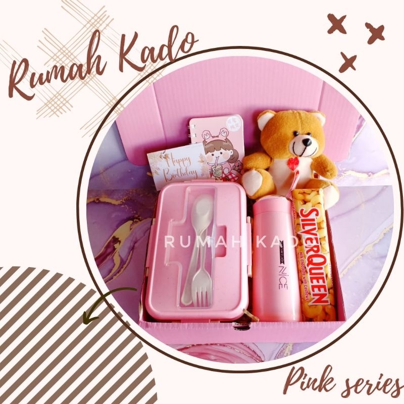 

Hampers kado ulang tahun cewek satu set spesial | Hampers ayang hampers bestie