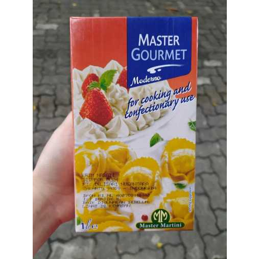 

PROMO! MASTER GOURMET COOKING CREAM DAIRY 1LITER X 12PCS=1KARTON OJOL