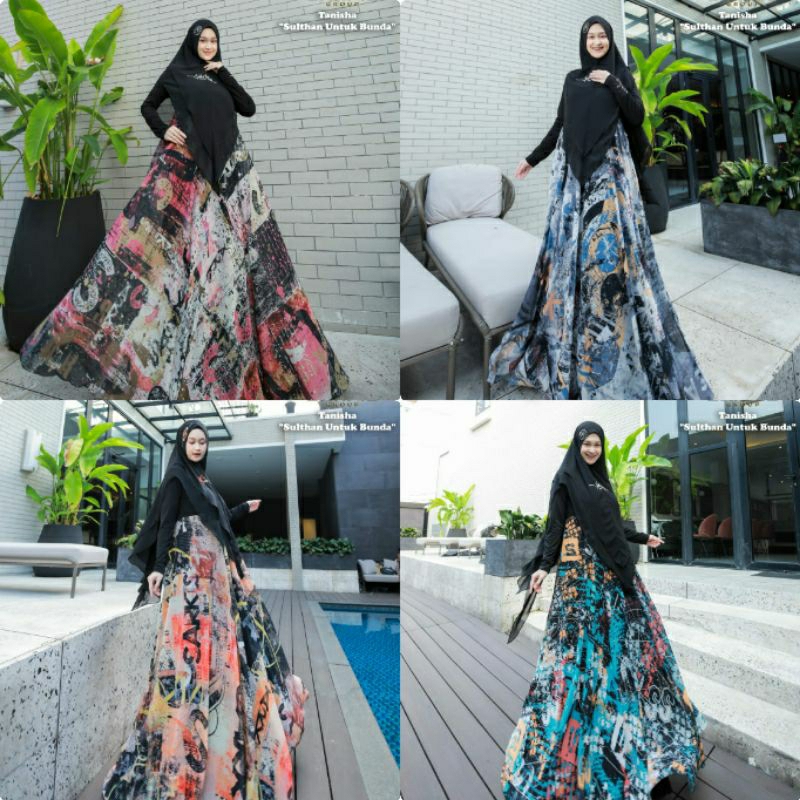 gamis tanisha syari by sarkis