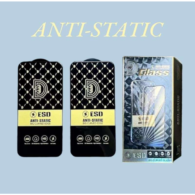 TG Anti Static FULL layar FA for Vivo S1 Pro T1 V11 V15 V17 V19 V20 V20SE V21 V21E V23 V25 V25E V27 V27E V5 V5S V9 X30 X50 X70 Z1