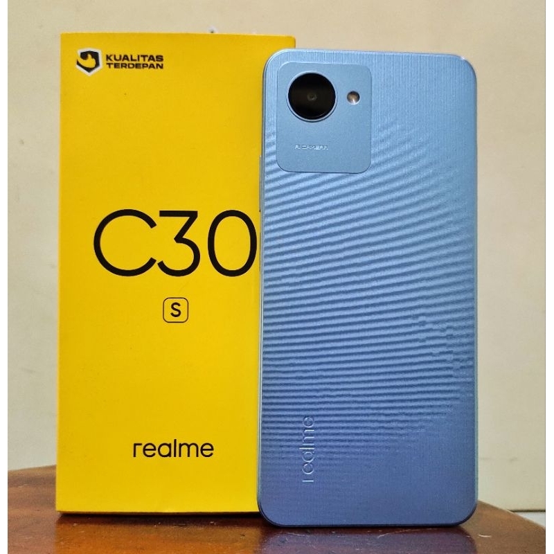 REALME C30s RAM 3+3/32 GB (second) GARNSI RESMI 11 BULAN LAGI