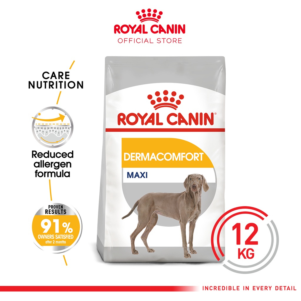 (GOSEND/GRAB ONLY) ROYAL CANIN MAXI DERMACOMFORT 12KG / MAKANAN ANJING / DOGFOOD / RC MAXI DERMACOMF