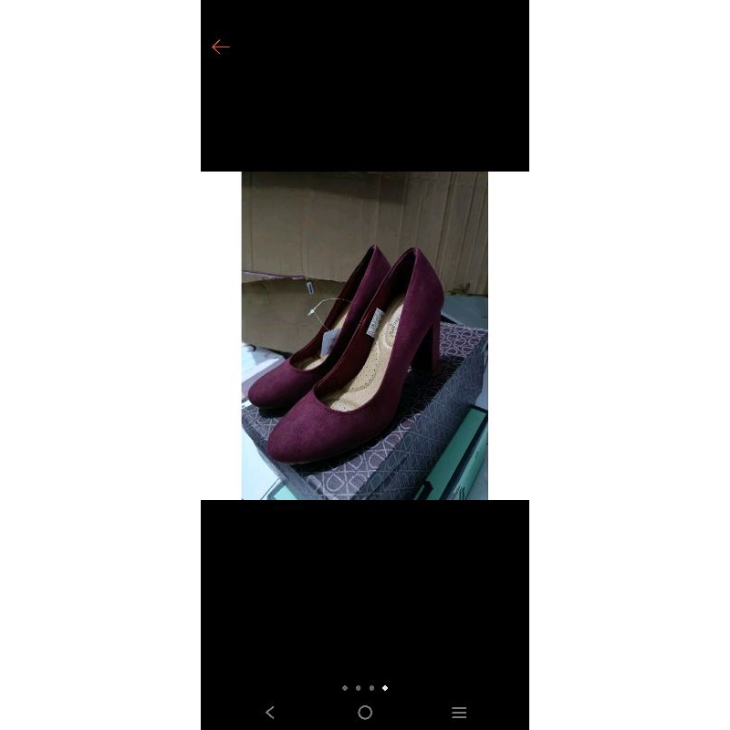 Sale Sepatu Wanita Payless Clearance Dexflex Comfort Kendel Burgundy