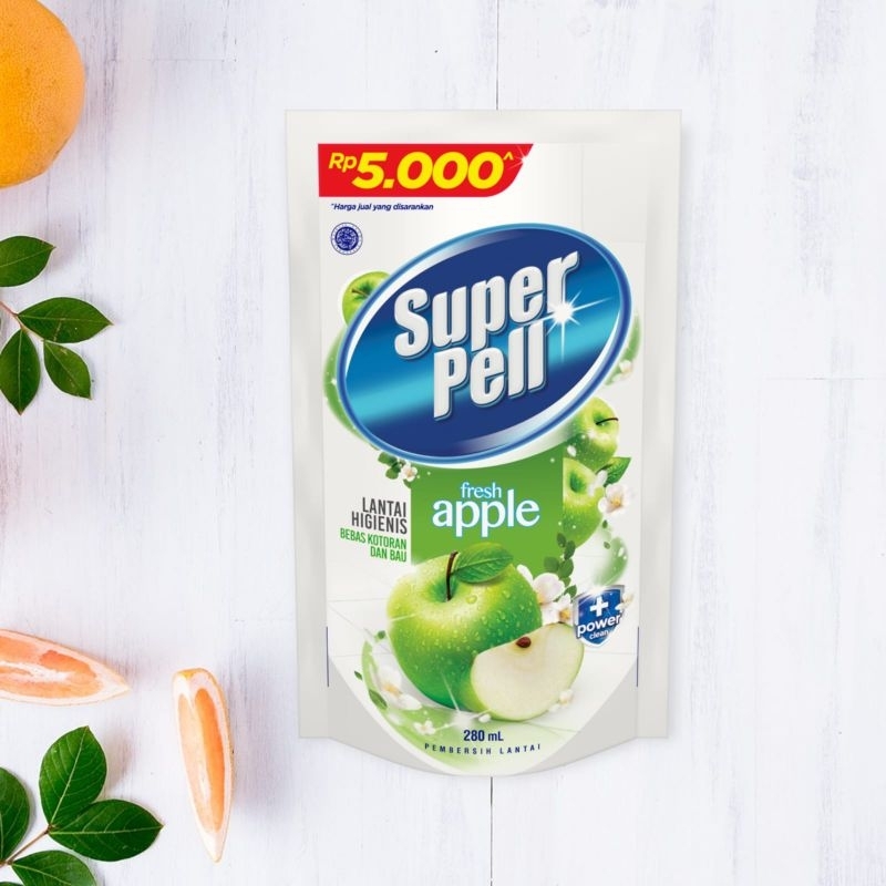Super Pell Pembersih Lantai Apel 280ml