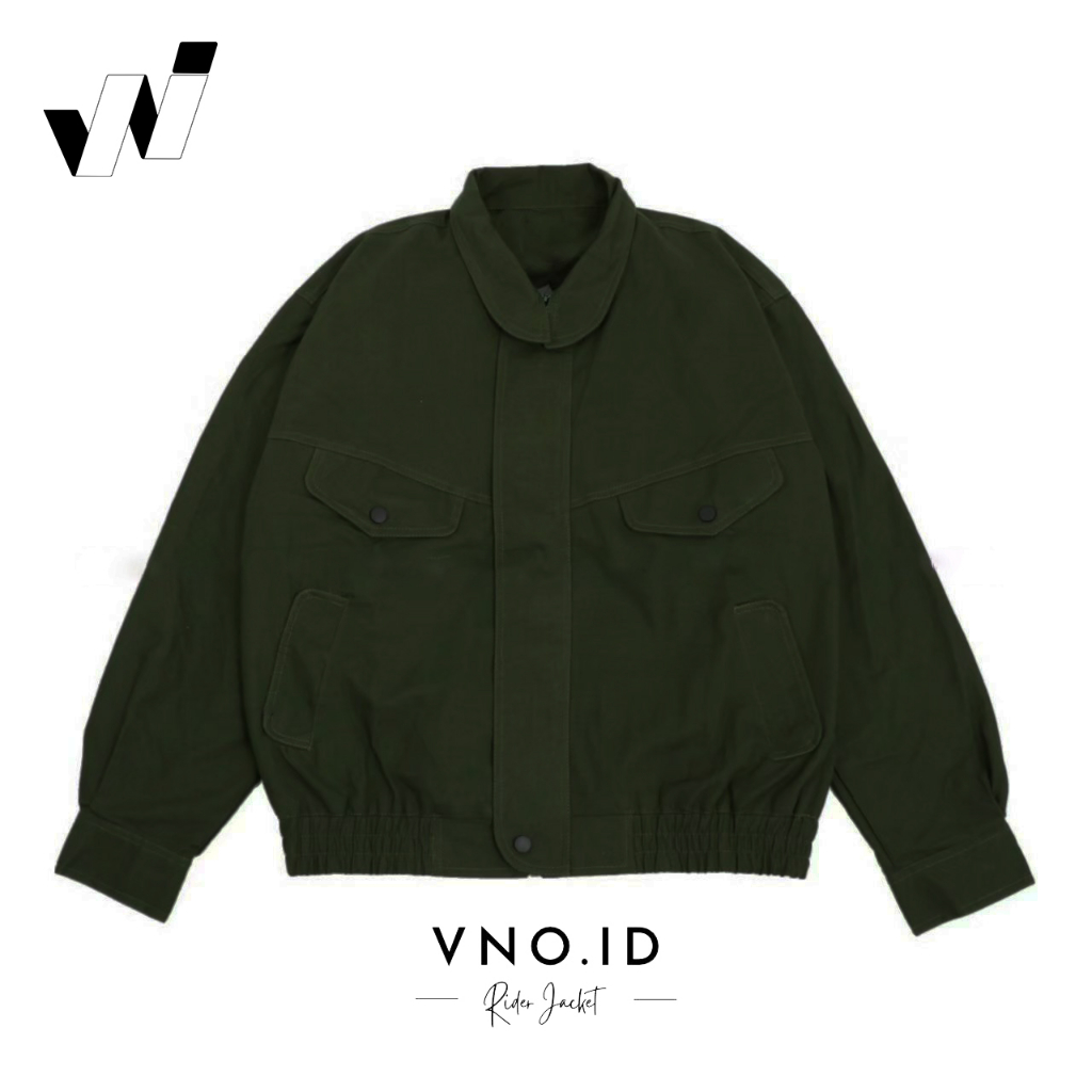 VNO Jaket Oversize Motor | Bomber Jaket | Jaket Flight Army