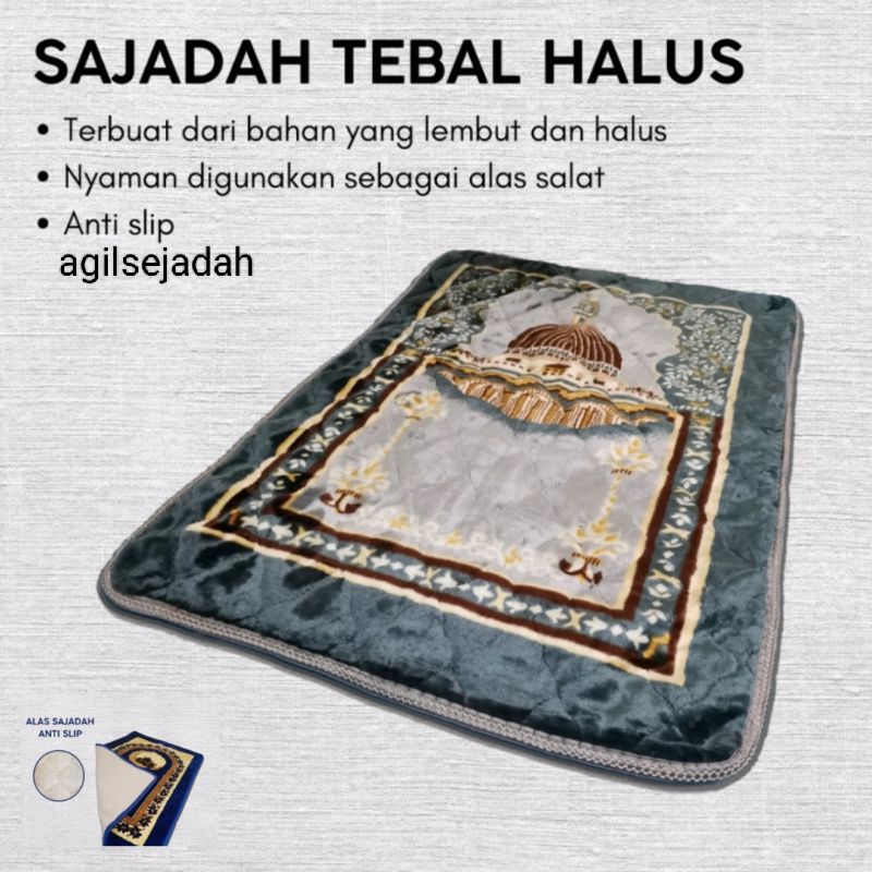 luxor jumbo sajadah busa turki embos super tebal