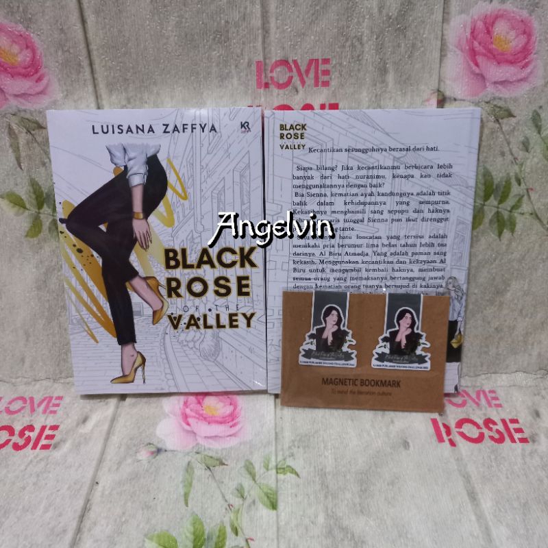 Buku Novel Black Rose Of The Valley by Luisana Zaffya
