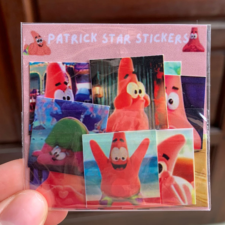 

[ALPHACA] CUTE STICKER PATRICK WATERPOOF