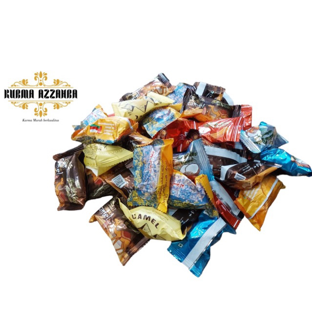 

Korzaln Coklat Kurma Almond / Chocolate Dates With Almond 500Gram