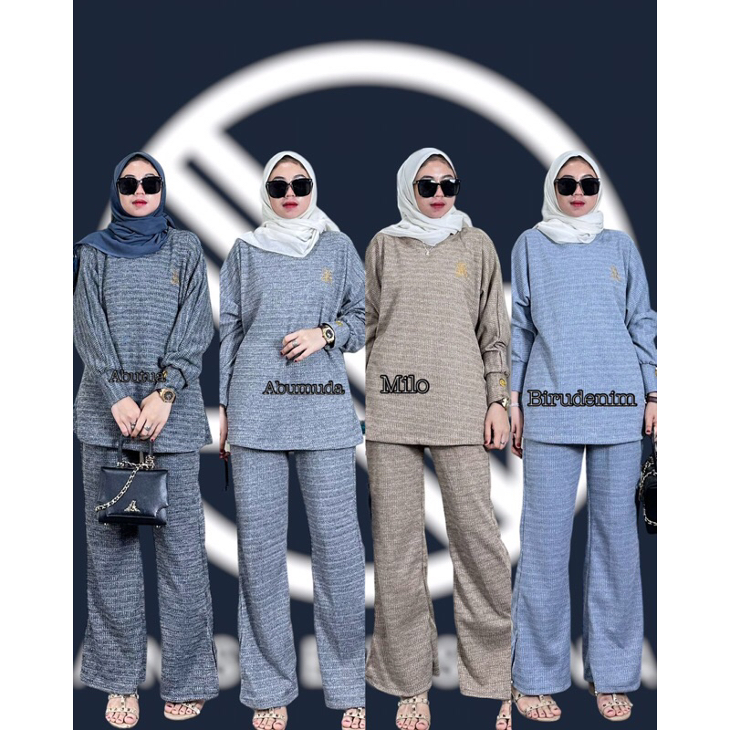 oneset AMBER KNIT ans busana | oneset wanita
