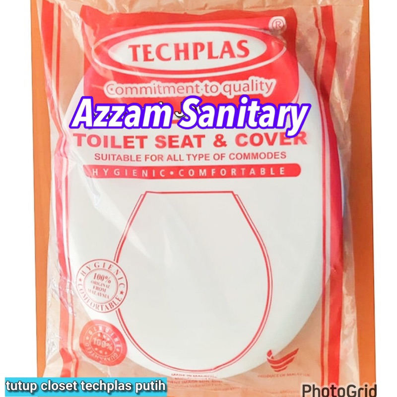 TUTUP KLOSET DUDUK ALL MERK/ tutup kloset model toto all merk tutup closet duduk tecplas putih TUTUP