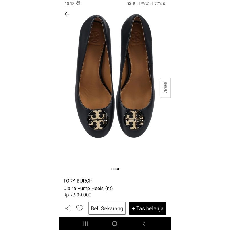 Sepatu Original Tory burch