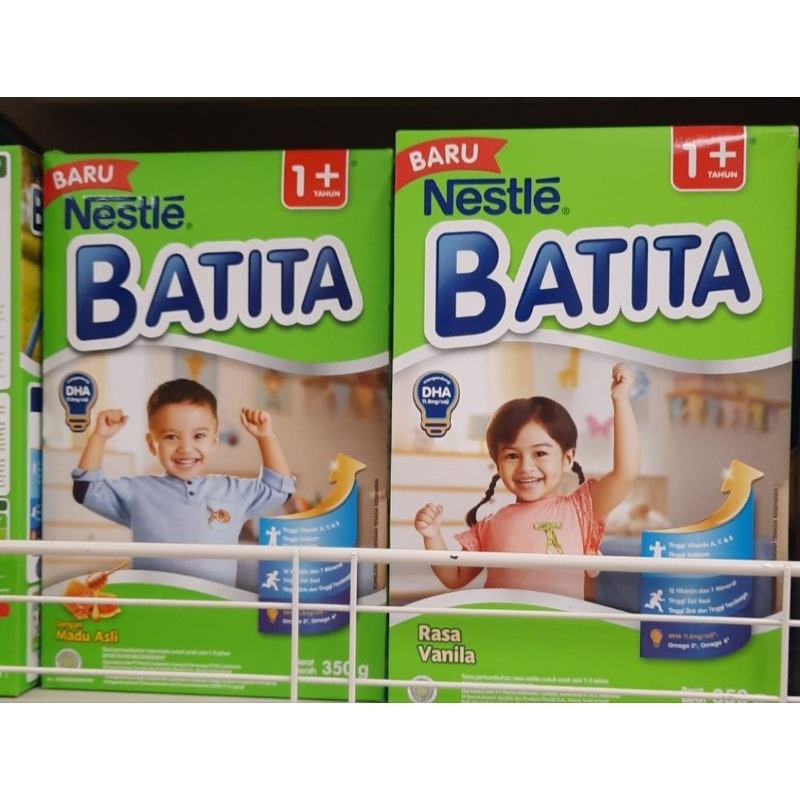 NESTLE BATITA 1+ RASA VANILLA 1-3 TAHUN 400 GRAM