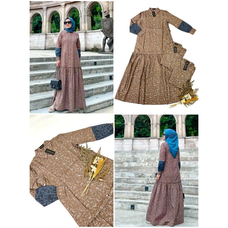 READY NEW KORINA RHEA dress || Gamis Korina terbaru || Dress KORINA Promo || Fashion Muslim