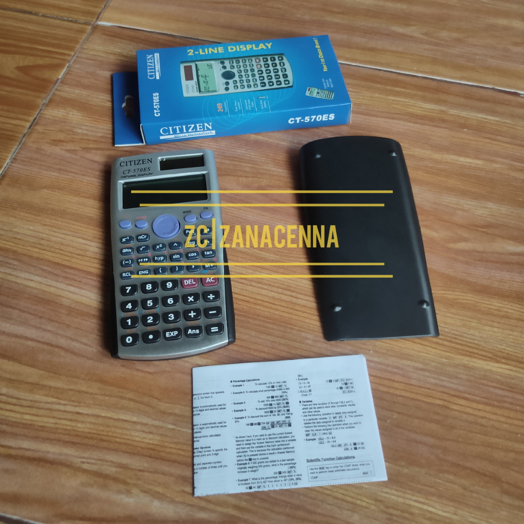 

Gratis ongkir Kalkulator Scientifik Citizen 570 ES Plus batre tinggal pakai
