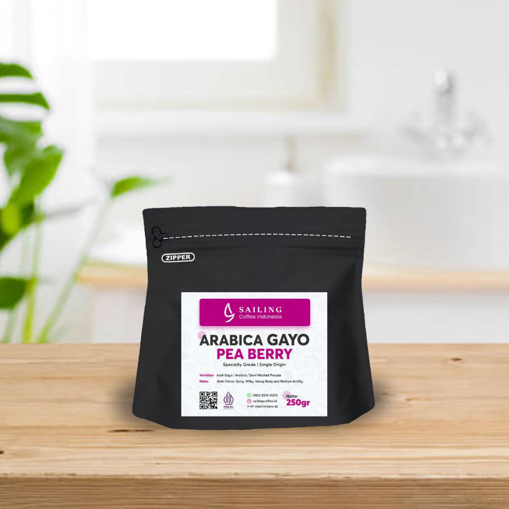 

ARABICA GAYO PEABERRY - SAILINGCOFFEE.ID