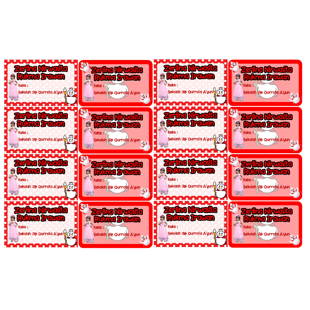 

STIKER BUKU PELAJARAN MOTIF MIXUE