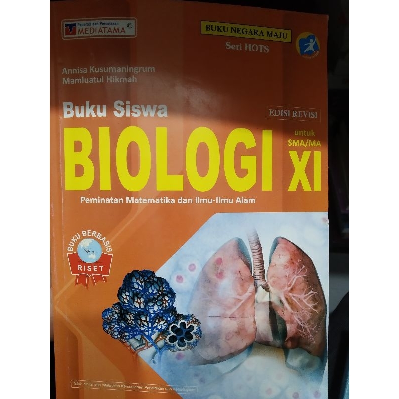 

biologi kelas 11 Mediatama