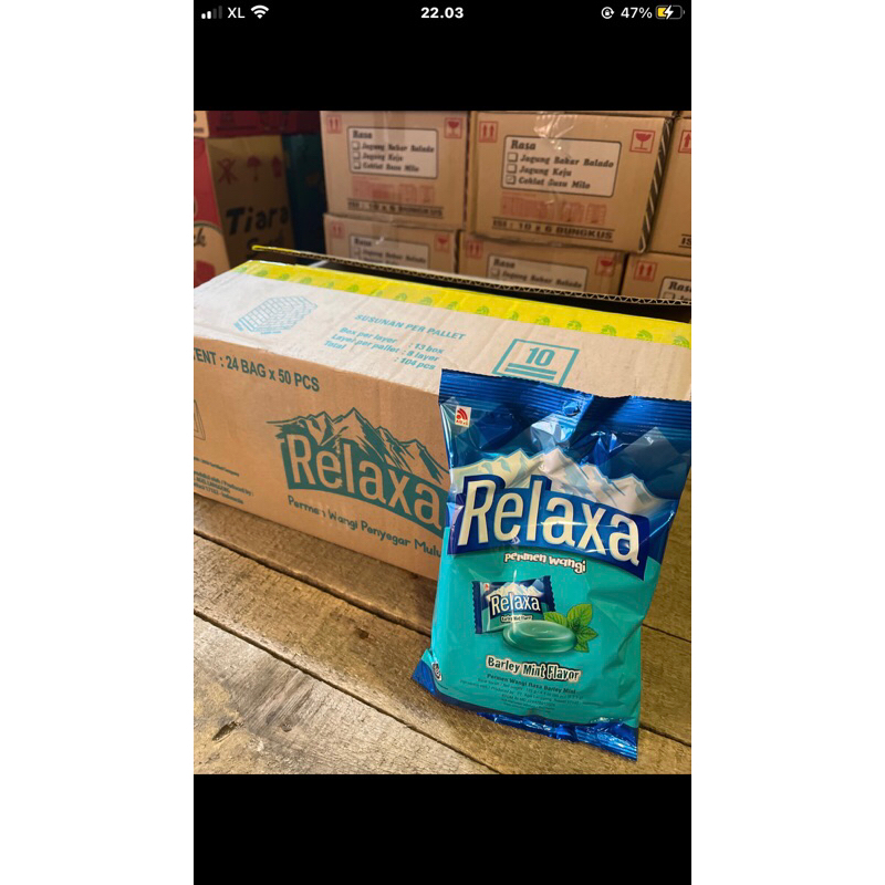 

permen relaxa isi 50