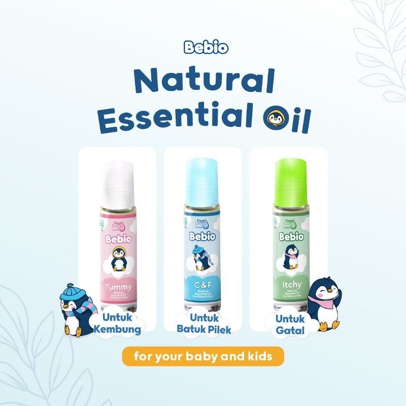 Freshliving Bebio Essensial oil Tummy Itchy C&amp;F For Baby n Kids