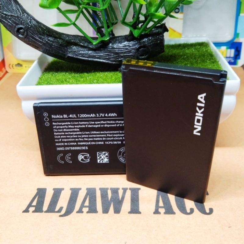Baterai Batere Batre Nokia Asha 225/3310 Reborn BL-4UL Original Battery Handphone