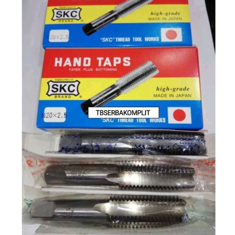 Handtap SKC ORI JAPAN M20x1.5 M20x2.0 M20x2.5 M22x1.0 M22x1.5 M22x2.0 M22x2.5 M22x3.0 M24x1.0 M24x1.